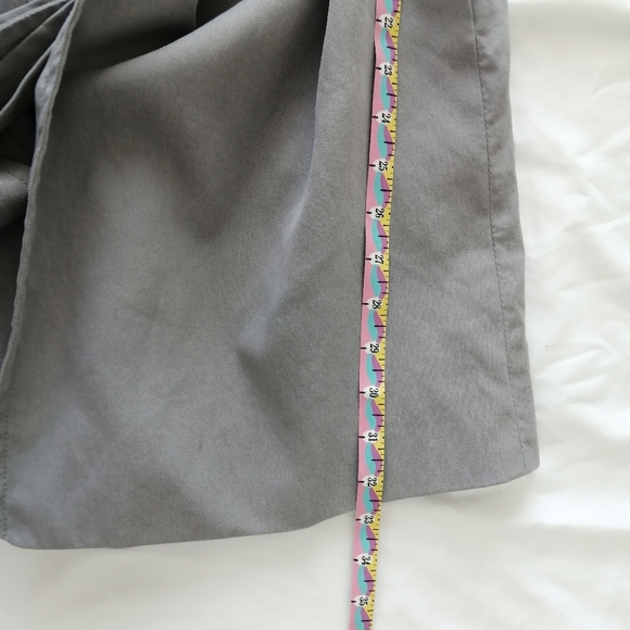 Club Monaco Hanne Wrap Trench Coat Light Gray Lyocell with Waist Belt XS - Picture 15 of 16